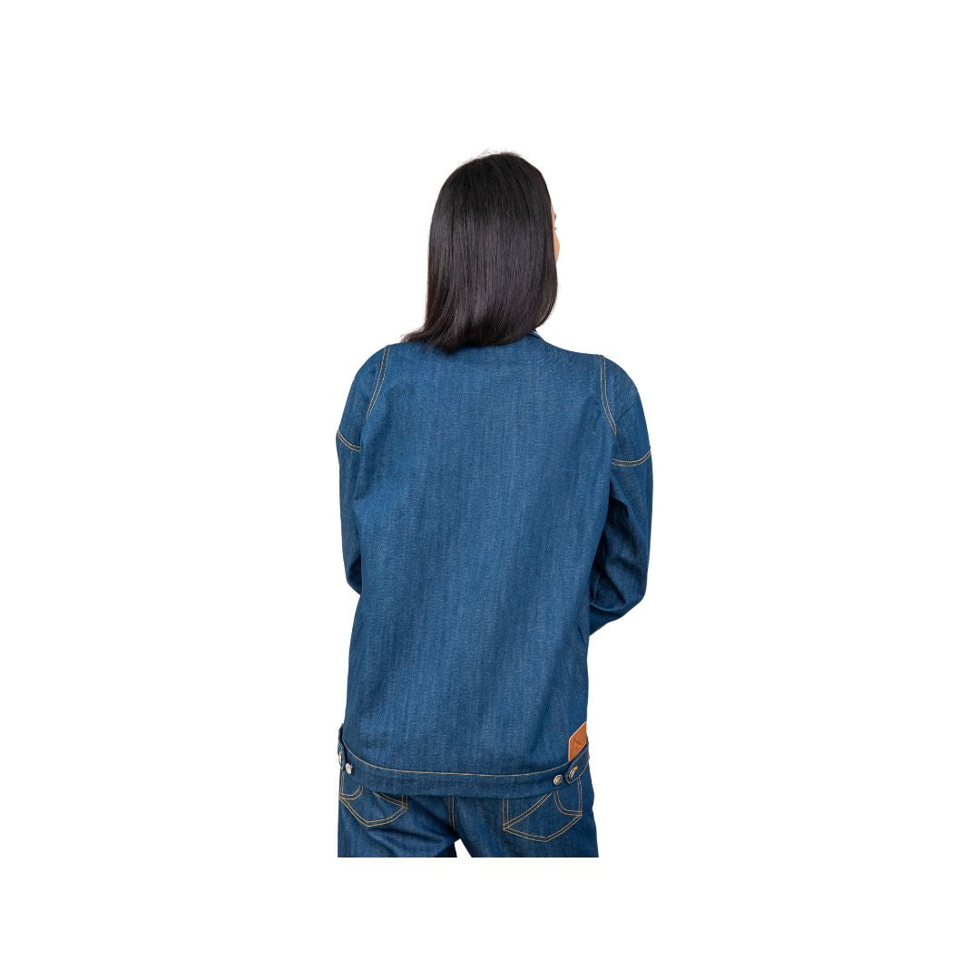 Women's Denim Jacket | Blue Denim Jacket | Janta Kumari