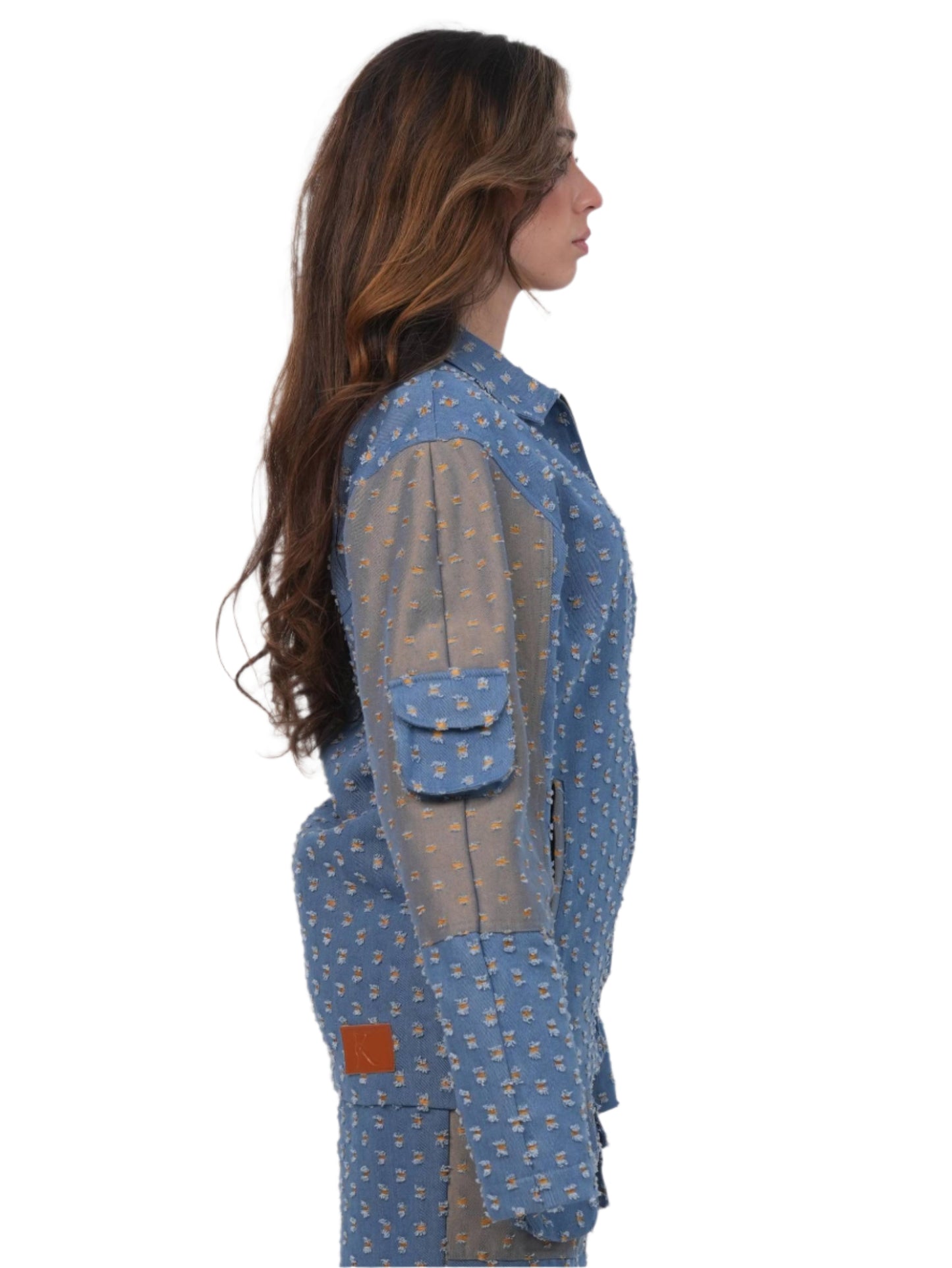 GLIDED FRAY DENIM JACKET WOMEN | DENIM JACKET | JANTAKUMARI
