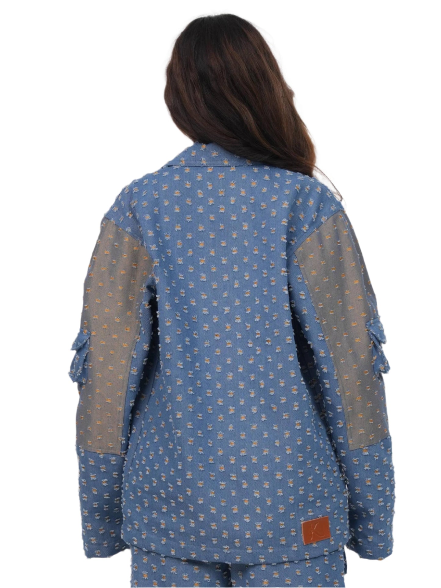 GLIDED FRAY DENIM JACKET WOMEN | DENIM JACKET | JANTAKUMARI