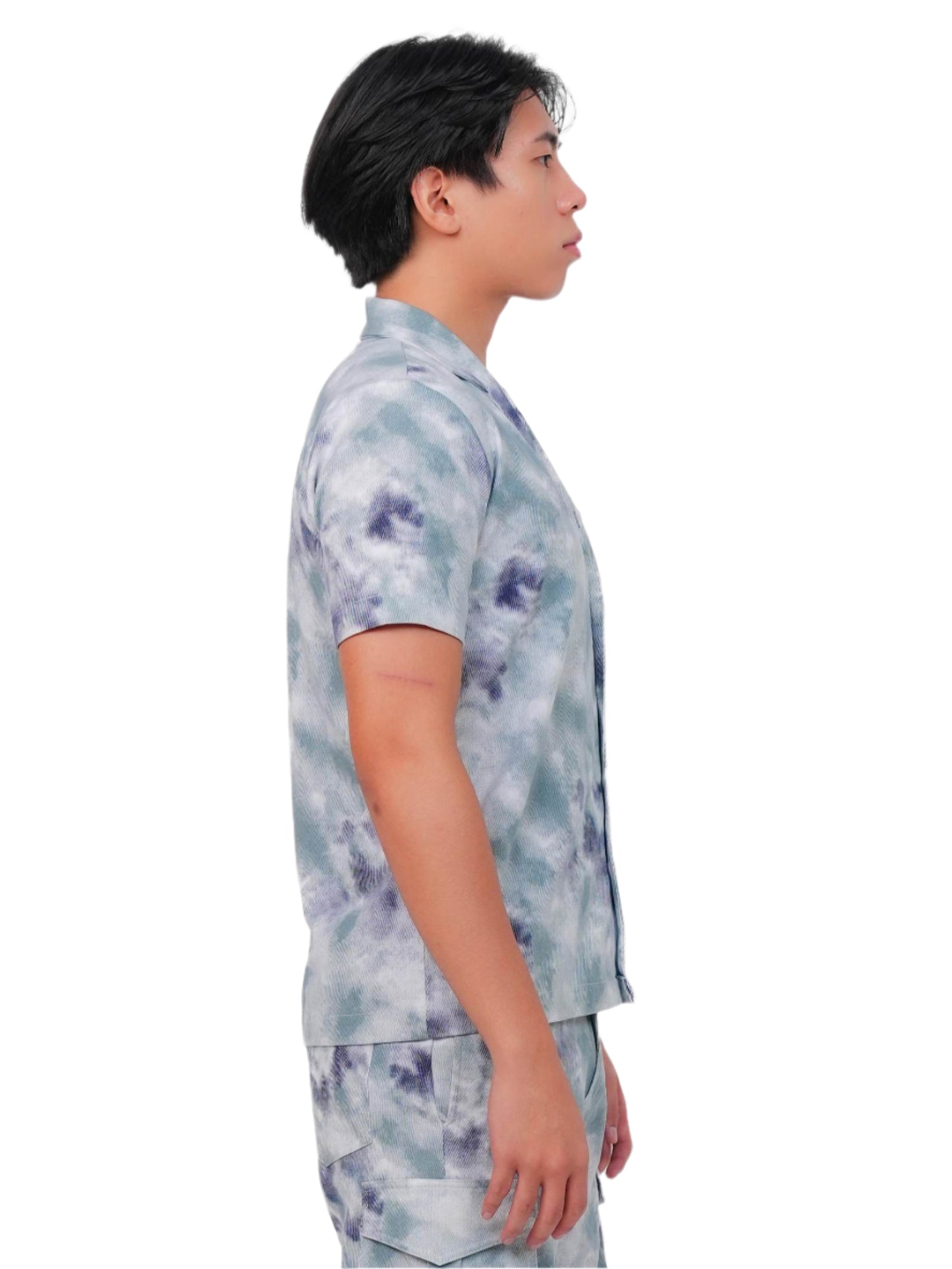 MARBLE TIE DYE CAMP SHIRT MEN | CAMP SHIRT| DAILY WEAR | JANTAKUMARI