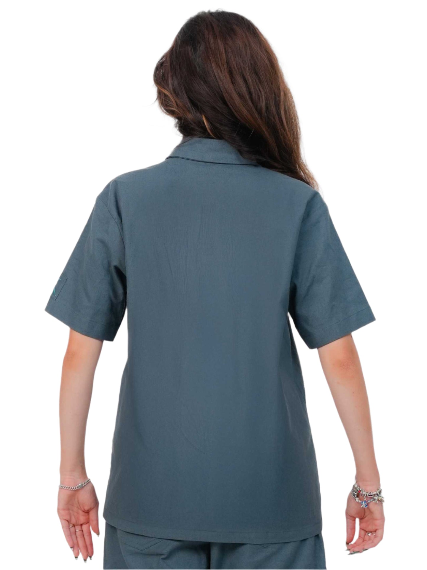 PARROT CODE SHIRT WOMEN | STREETWEAR SHIRT | EMBROIDERED SHIRT | JANTAKUMARII