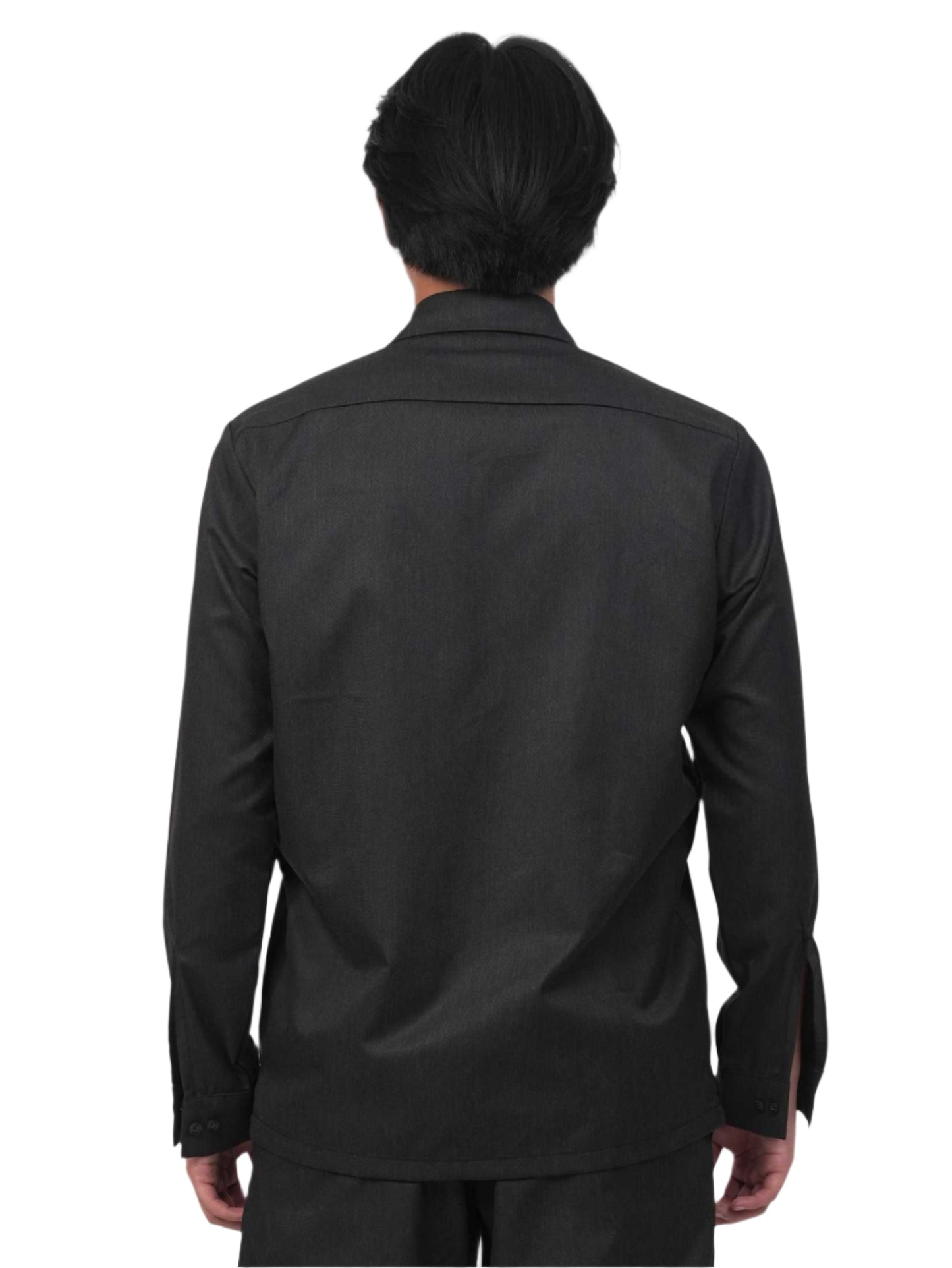 SLATE CARGO SHIRT | LUXURY CASUAL SHIRT | JANTAKUMARI