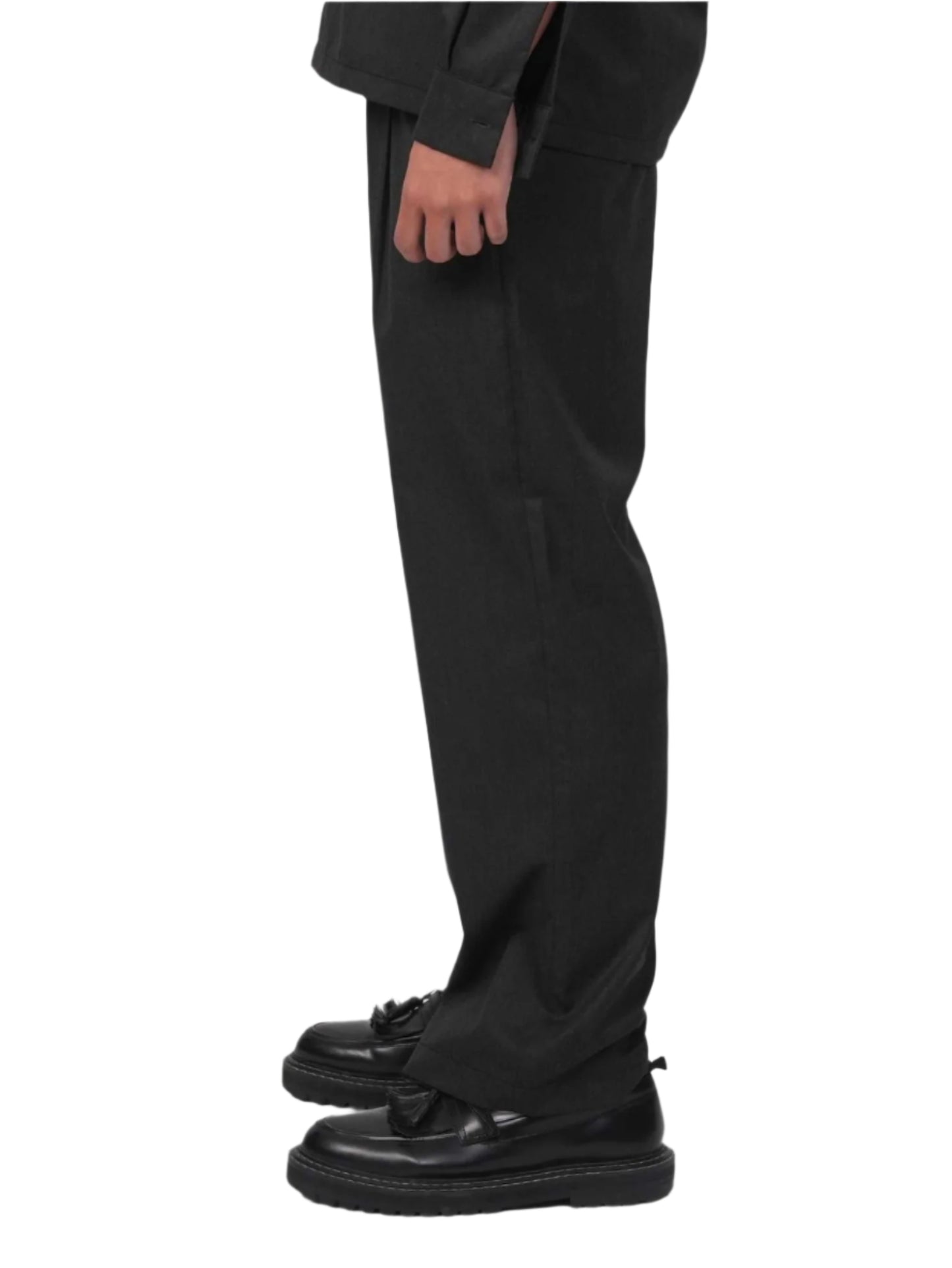 SLATE PLEATED PANTS MEN | FORMAL PANTS | EVERYDAY WEAR | JANTAKUMARI