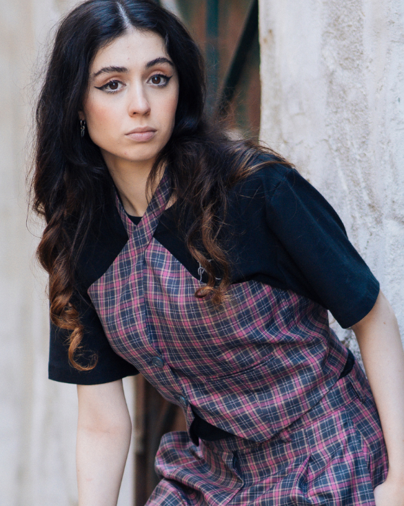 Women's Waist Coat | Street Check Waistcoat | Janta Kumari