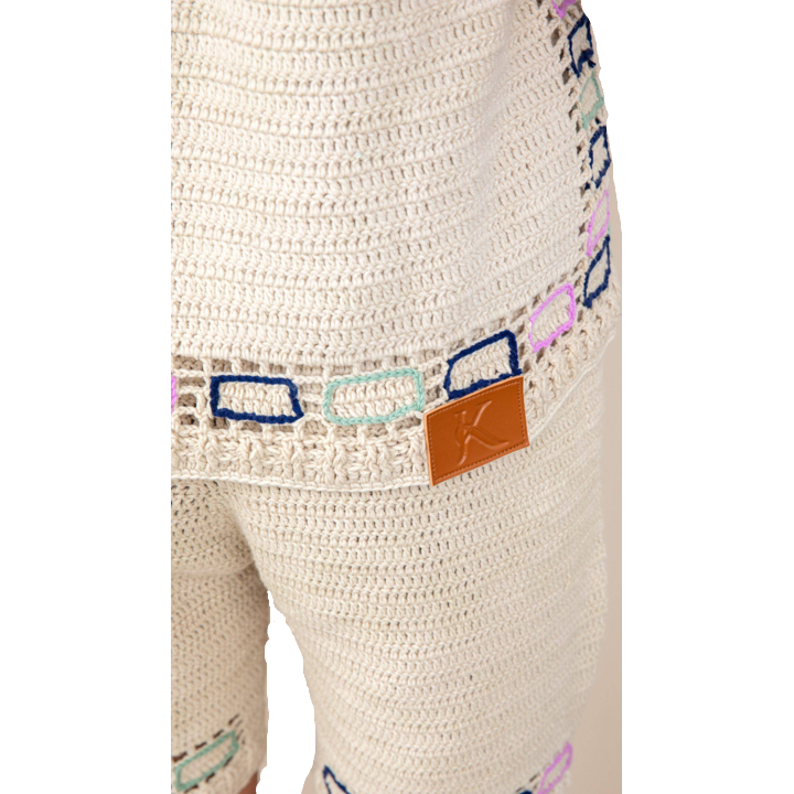 Women's Crochet Shirt | Sunset Crochet Shirt | Janta Kumari