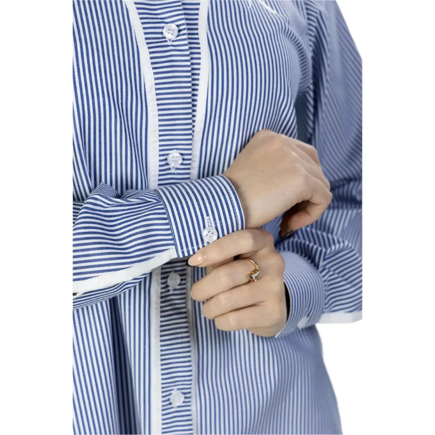 Stripe Shirt Dress | Long Shirt Dress | Janta Kumari