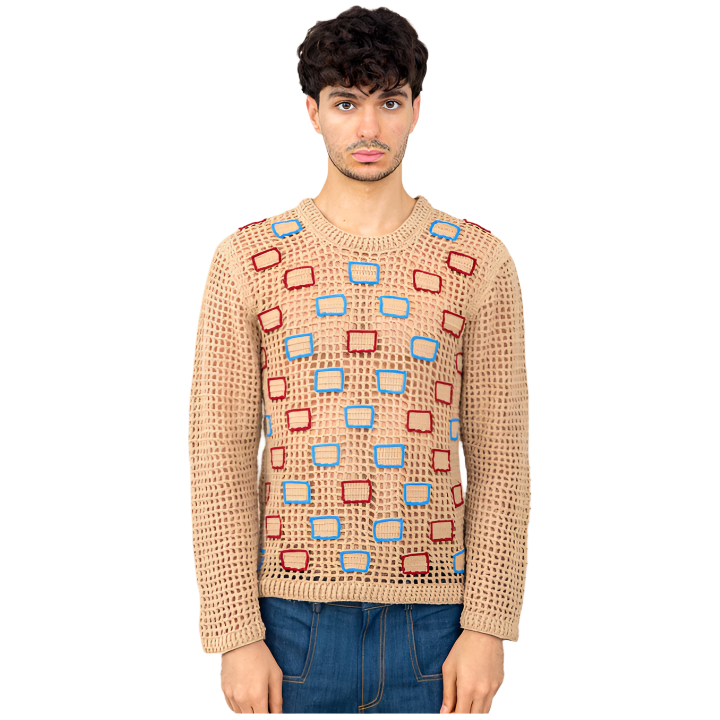 Crochet Pullover Sweater | Sunset Crochet Pullover | Janta Kumari