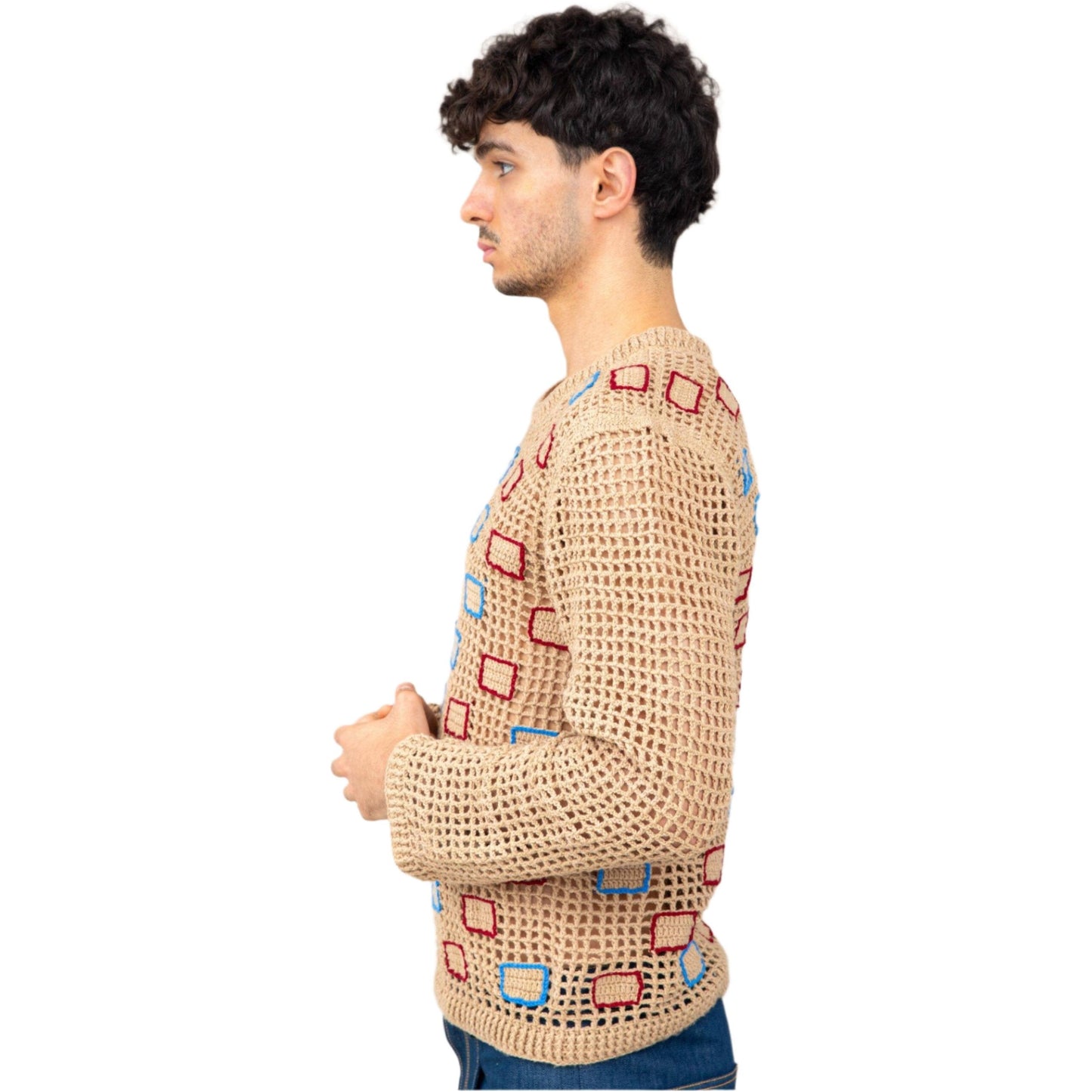 Crochet Pullover Sweater | Sunset Crochet Pullover | Janta Kumari
