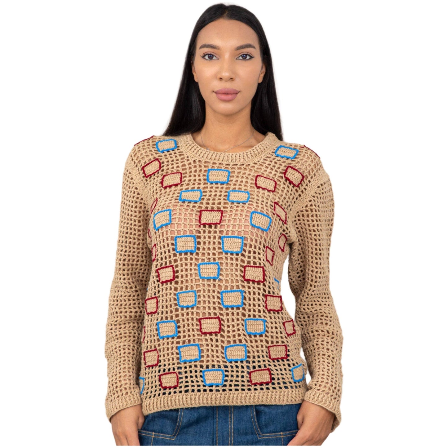SUNSET CROCHET PULLOVER WOMEN - Janta Kumari