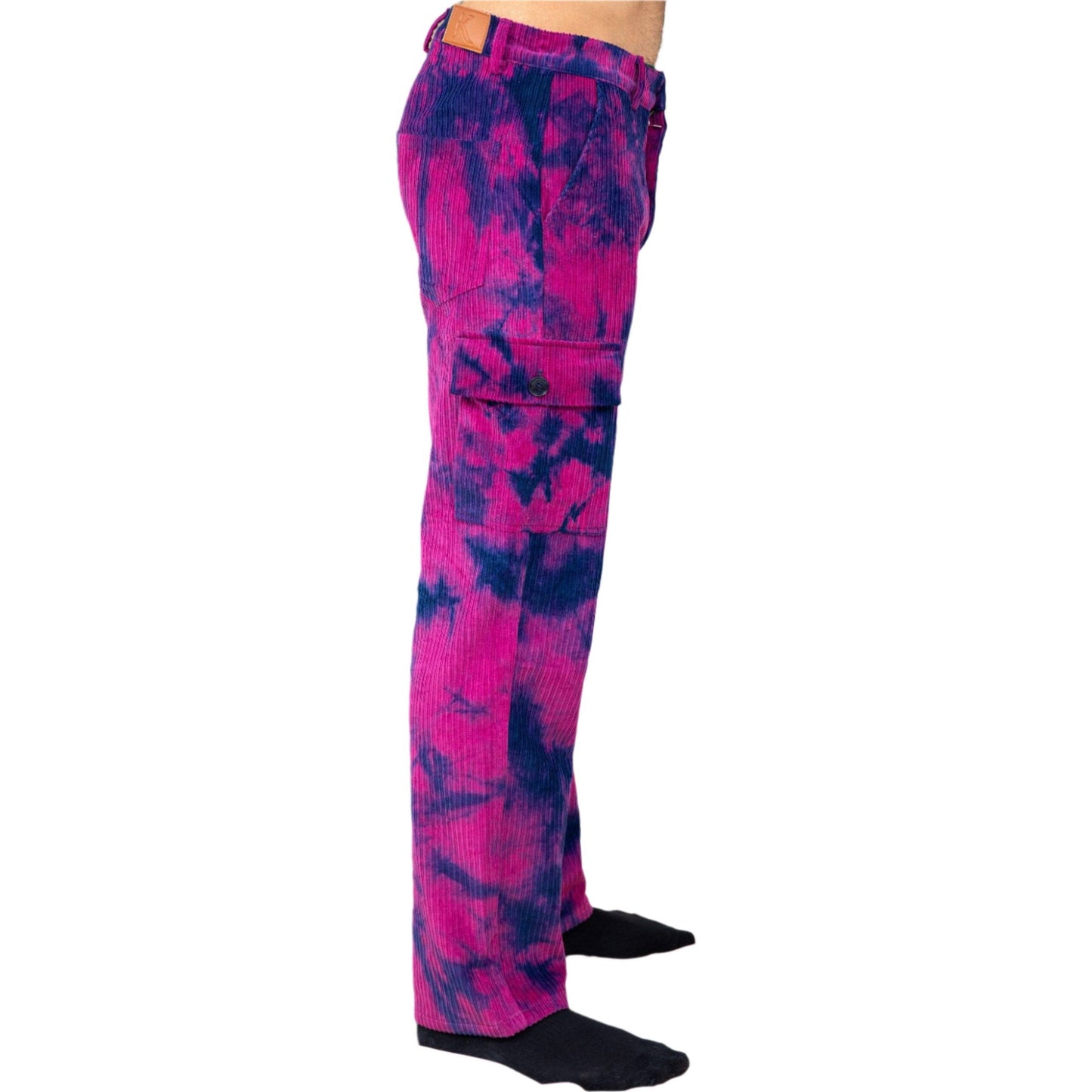 TIE DYE CORDUROY PANTS - Janta Kumari