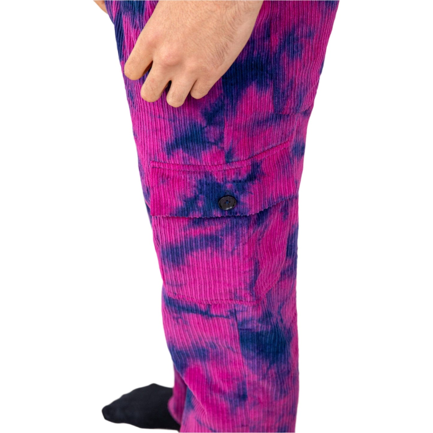 TIE DYE CORDUROY PANTS - Janta Kumari