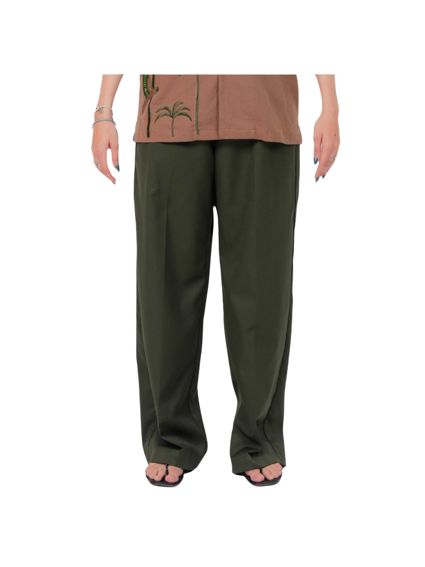 OVAL POCKET UTILITY PANTS WOMEN