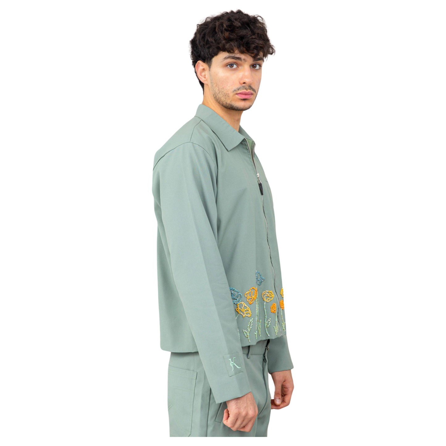 FLORAL EMBROIDERY SHIRT MEN - Janta Kumari