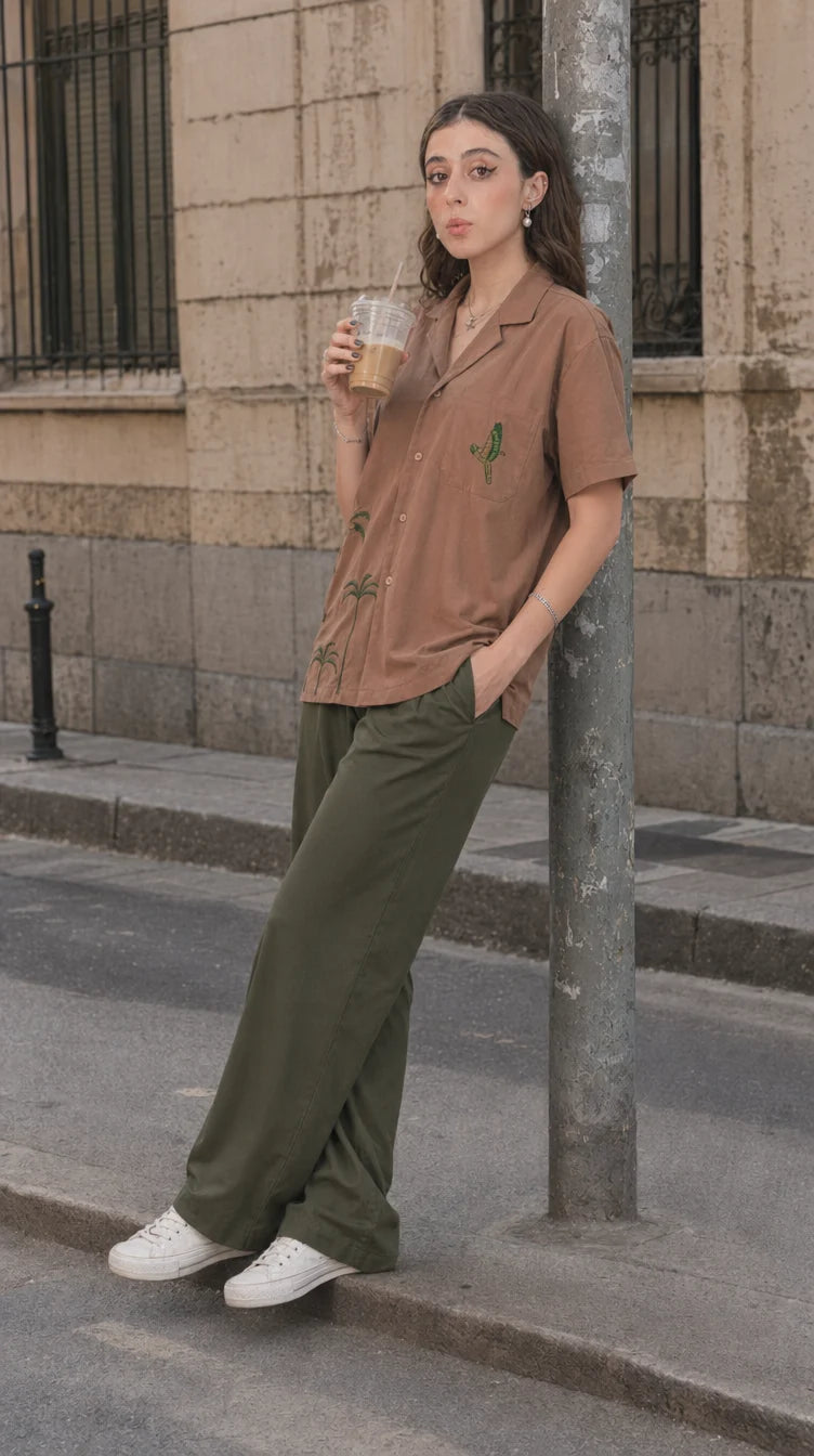 DESSERT BLOOM SHIRT WOMEN