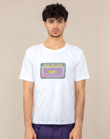EMBROIDERY CASSETTE T-SHIRT MEN