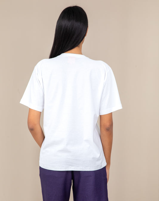 EMBROIDERY CASSETTE T-SHIRT WOMEN