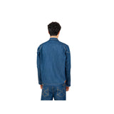BIKER FRAY DENIM JACKET MEN