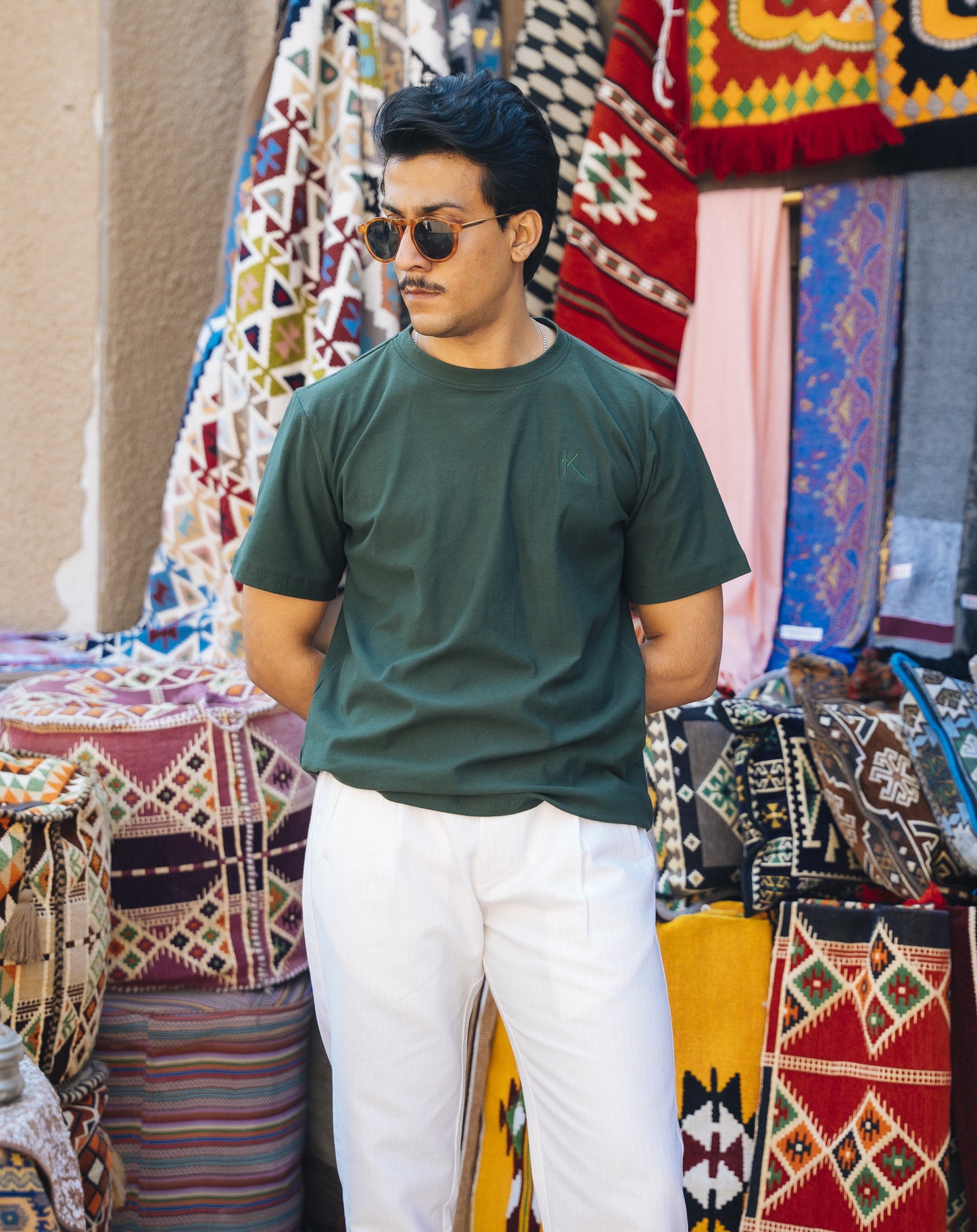 EMBROIDERY JK T-SHIRT