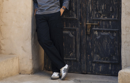 SIDE WIRE CARGO TROUSERS