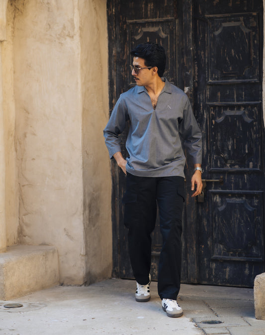 SIDE WIRE CARGO TROUSERS
