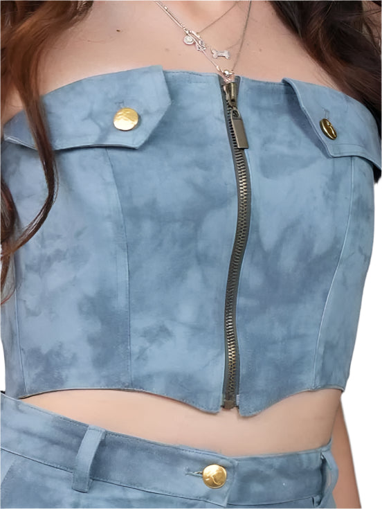 DYEWAVE CORSET | TIE DYE CORSET | STRUCTURED CORSET | JANTAKUMARI