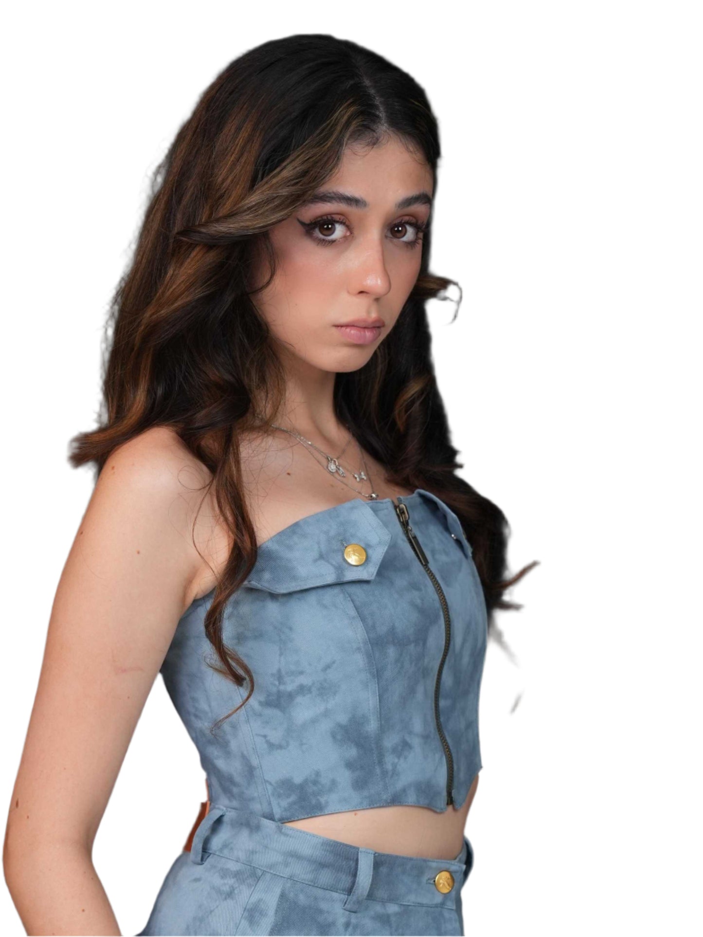 DYEWAVE CORSET | TIE DYE CORSET | STRUCTURED CORSET | JANTAKUMARI