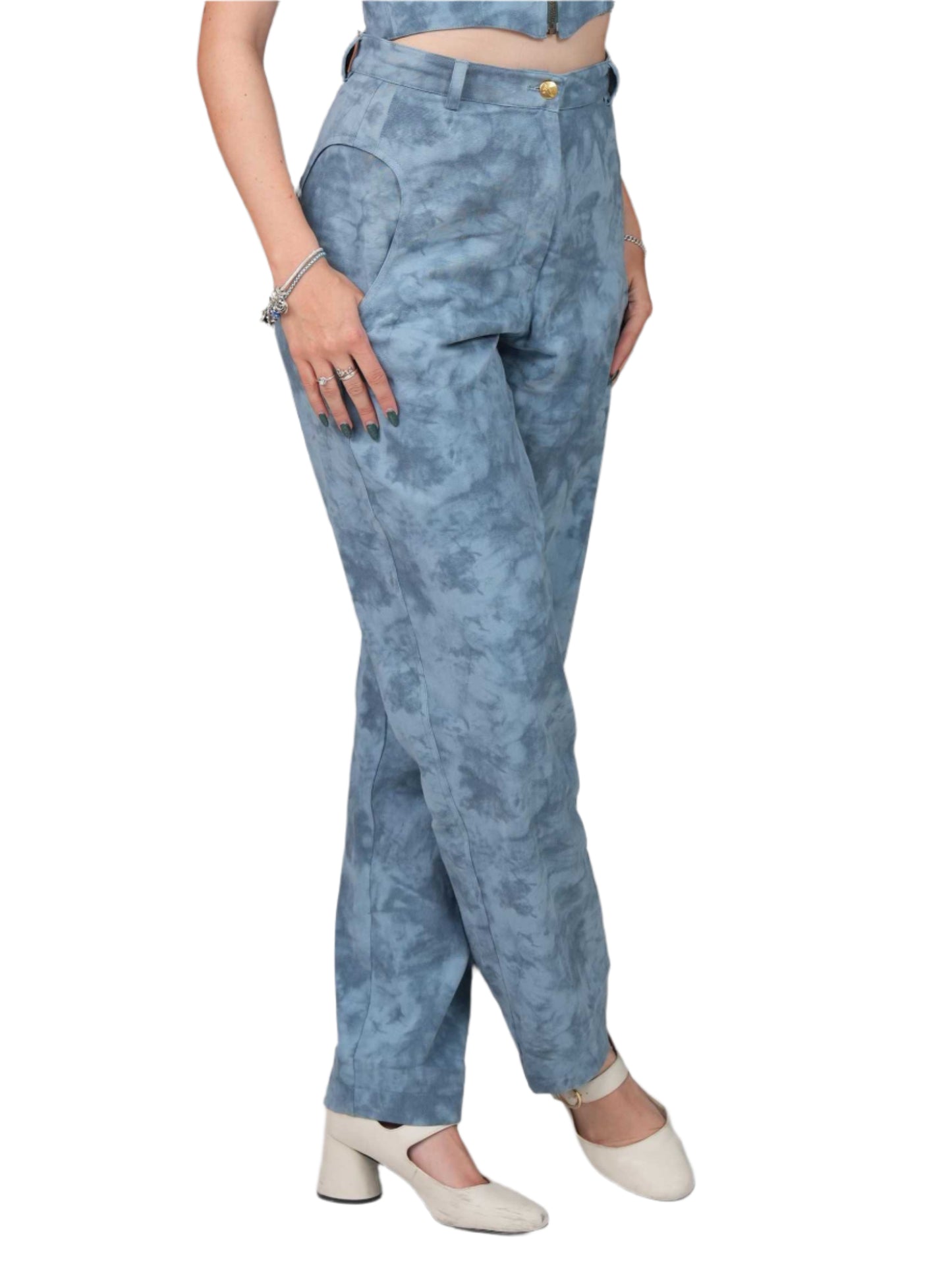 DYEWAVE PANTS | CIRCLE POCKET PANTS | CASUAL PANTS | TIE DYE | JANTAKUMARI