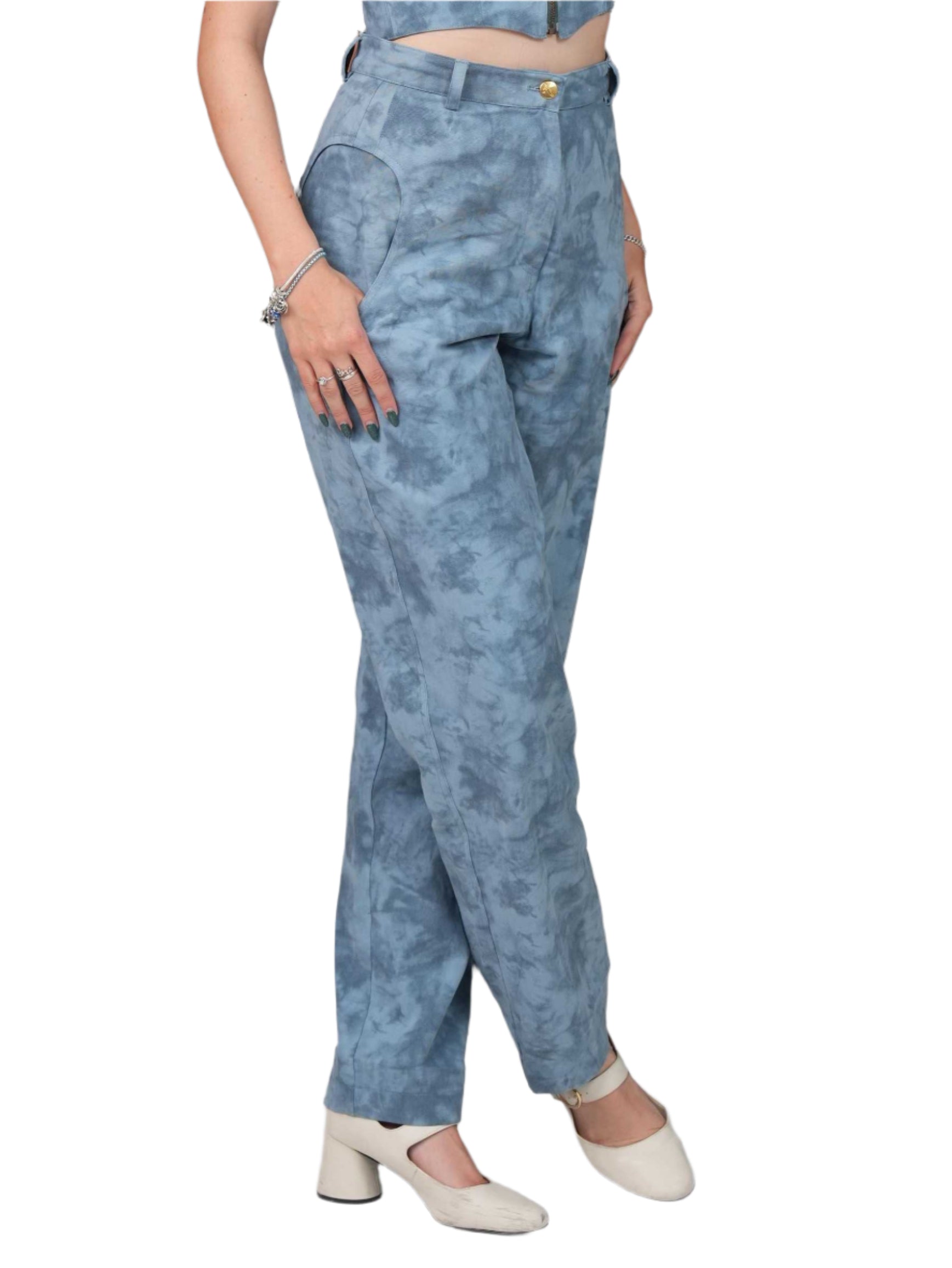 DYEWAVE PANTS | CIRCLE POCKET PANTS | CASUAL PANTS | TIE DYE | JANTAKUMARI