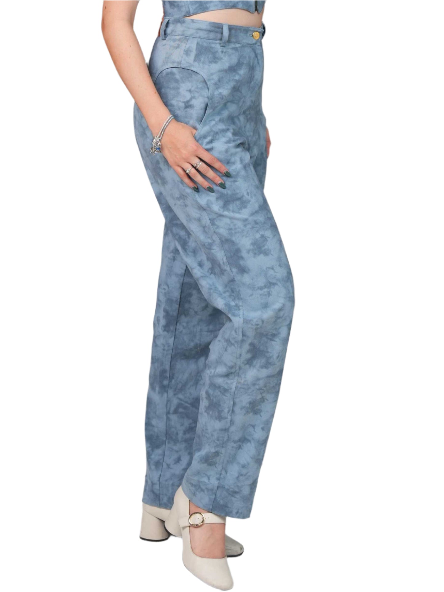 DYEWAVE PANTS | CIRCLE POCKET PANTS | CASUAL PANTS | TIE DYE | JANTAKUMARI