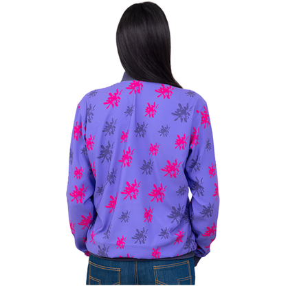 Women's Bomber Jacket | Printed Bomber Jacket | Janta Kumari