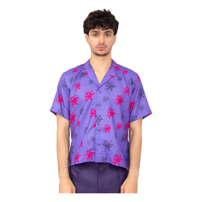 FLORAL HAWAIIAN PRINT SHIRT