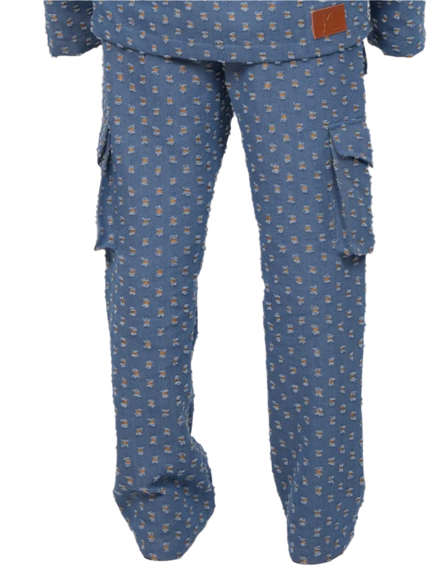 GLIDED FRAY DENIM TROUSERS WOMEN | DENIM PANTS WOMEN | JANTAKUMARI