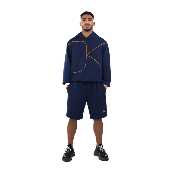 JK EMBROIDERED LOGO SHORTS - Janta Kumari 