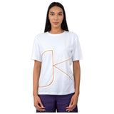 White Graphic Tees | Jk Piping T-Shirt | Janta Kumari