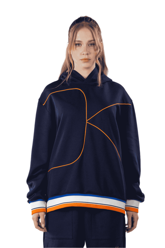 Jk Signature Hoodie | Long Sleeve Graphic Hoodie | Janta Kumari