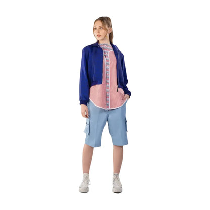 JK MONOGRAM BOMBER JACKET - Janta Kumari 