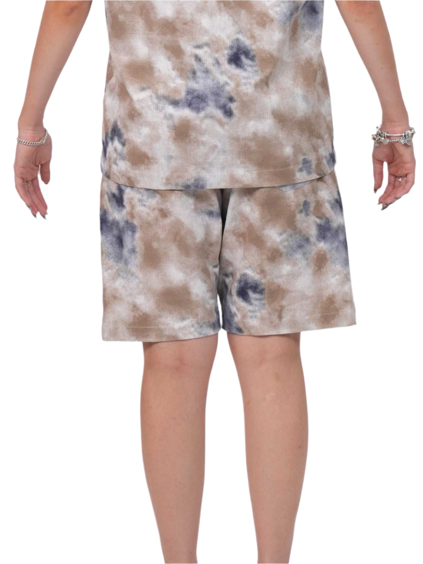 MARBLEWAVE SHORT WOMEN | CASUAL SHORTS | EVERYDAY WEAR | TIE DYE | JANTAKUMARI