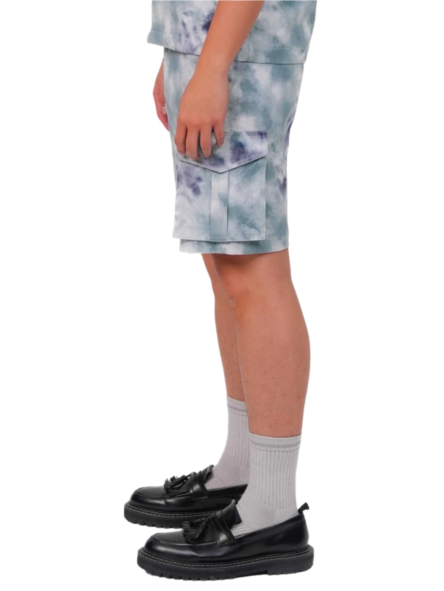 MARBLE TIE DYE CARGO SHORTS MEN | CASUAL SHORTS | DAILY WEAR | JANTAKUMARI