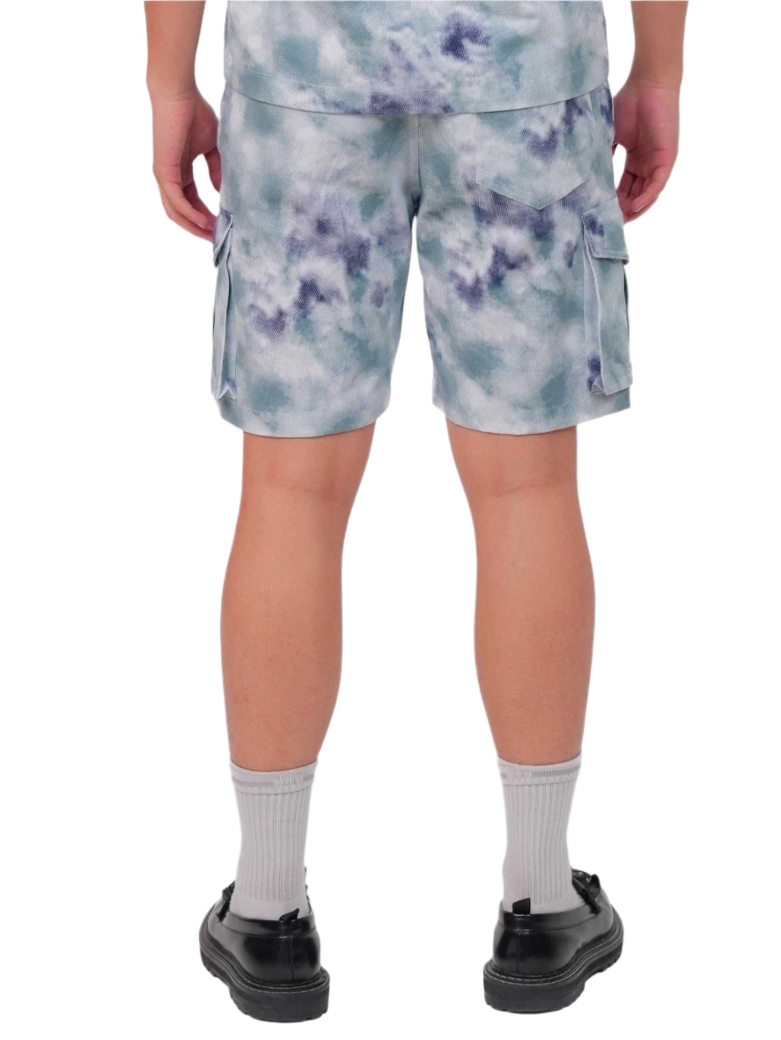 MARBLE TIE DYE CARGO SHORTS MEN | CASUAL SHORTS | DAILY WEAR | JANTAKUMARI