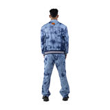 TIE DYE DENIM JACKET MEN
