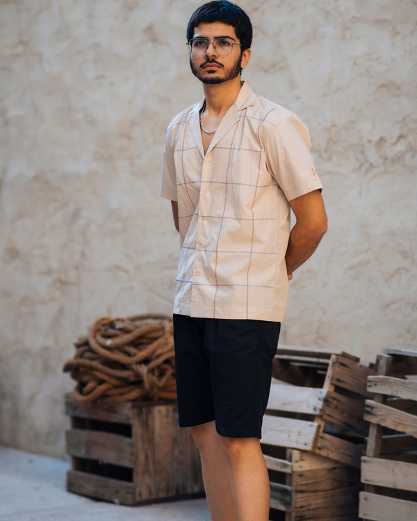 High Waist Pleated Shorts | Unisex Pleated Shorts | Janta Kumari
