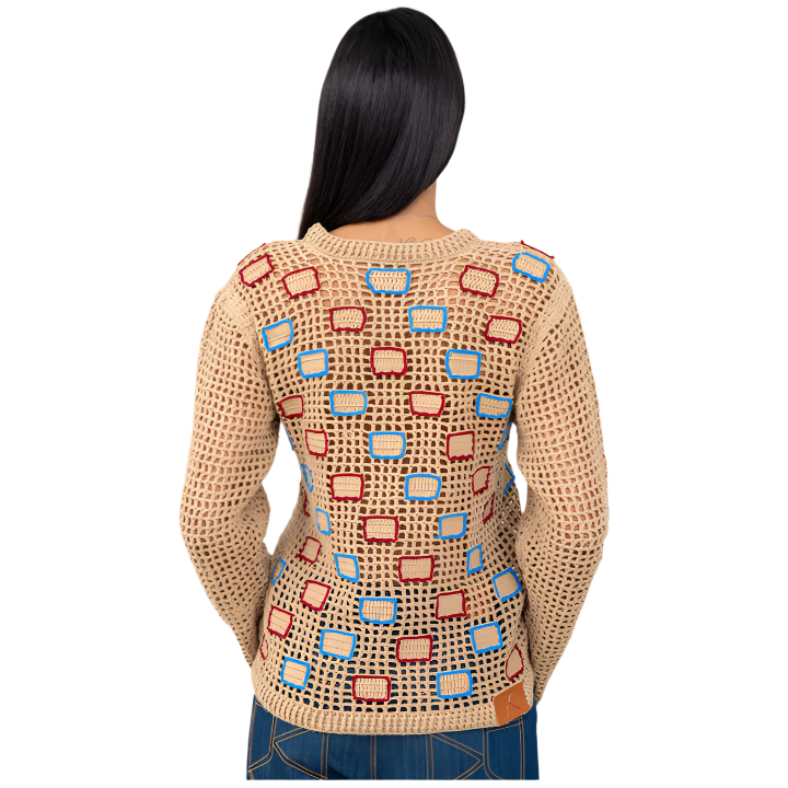 SUNSET CROCHET PULLOVER WOMEN - Janta Kumari 