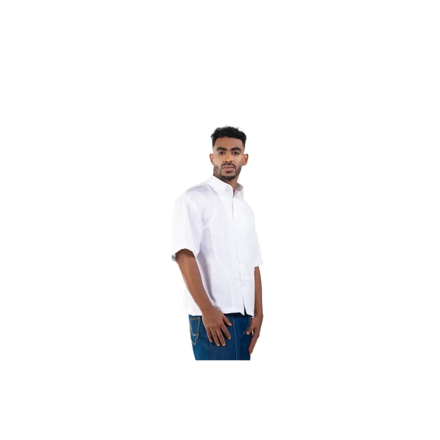 SYMETRICAL PIPING SHIRT - Janta Kumari 
