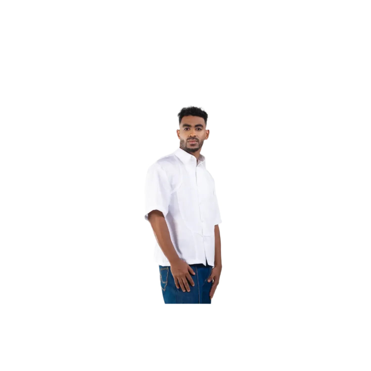 SYMETRICAL PIPING SHIRT - Janta Kumari 