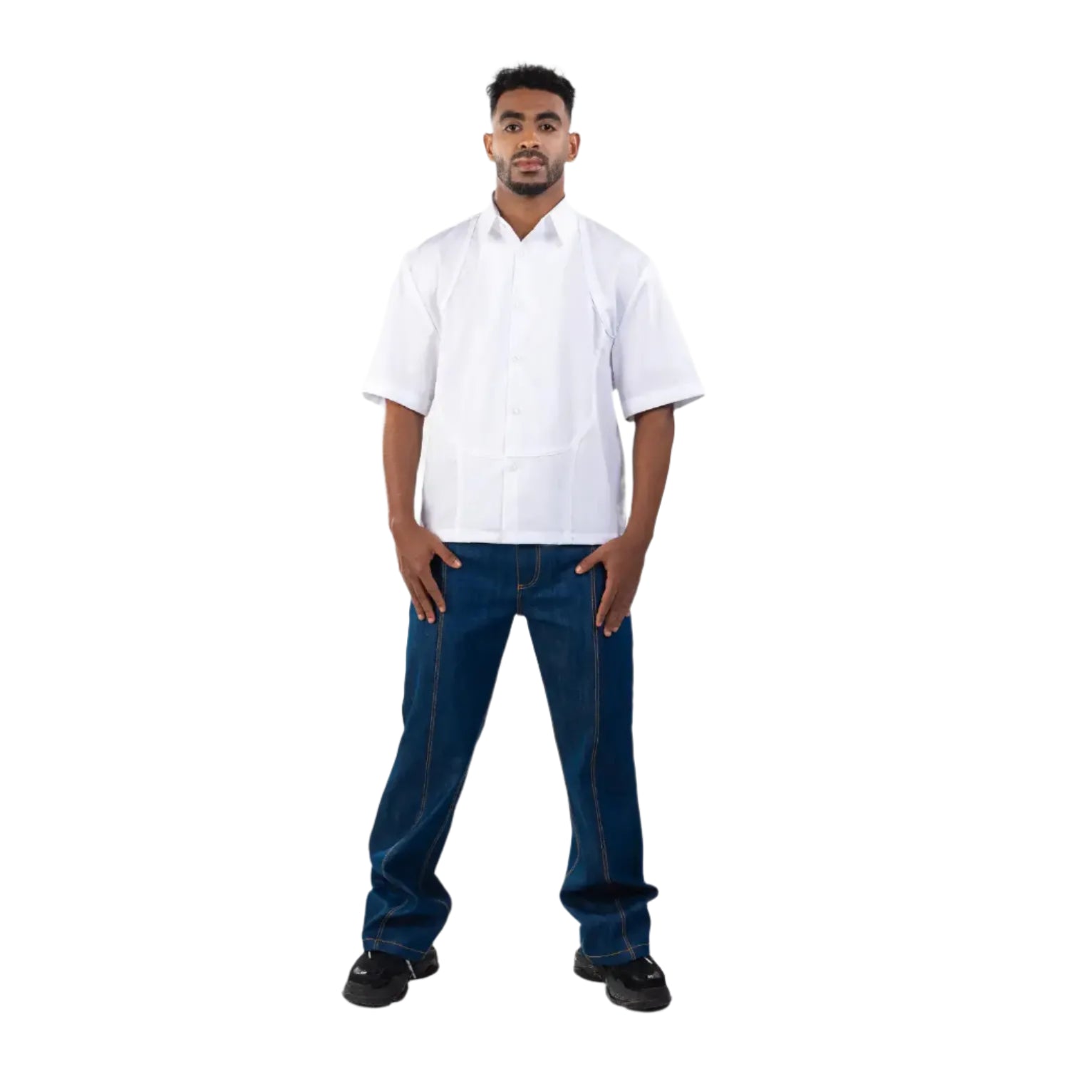 SYMETRICAL PIPING SHIRT - Janta Kumari 