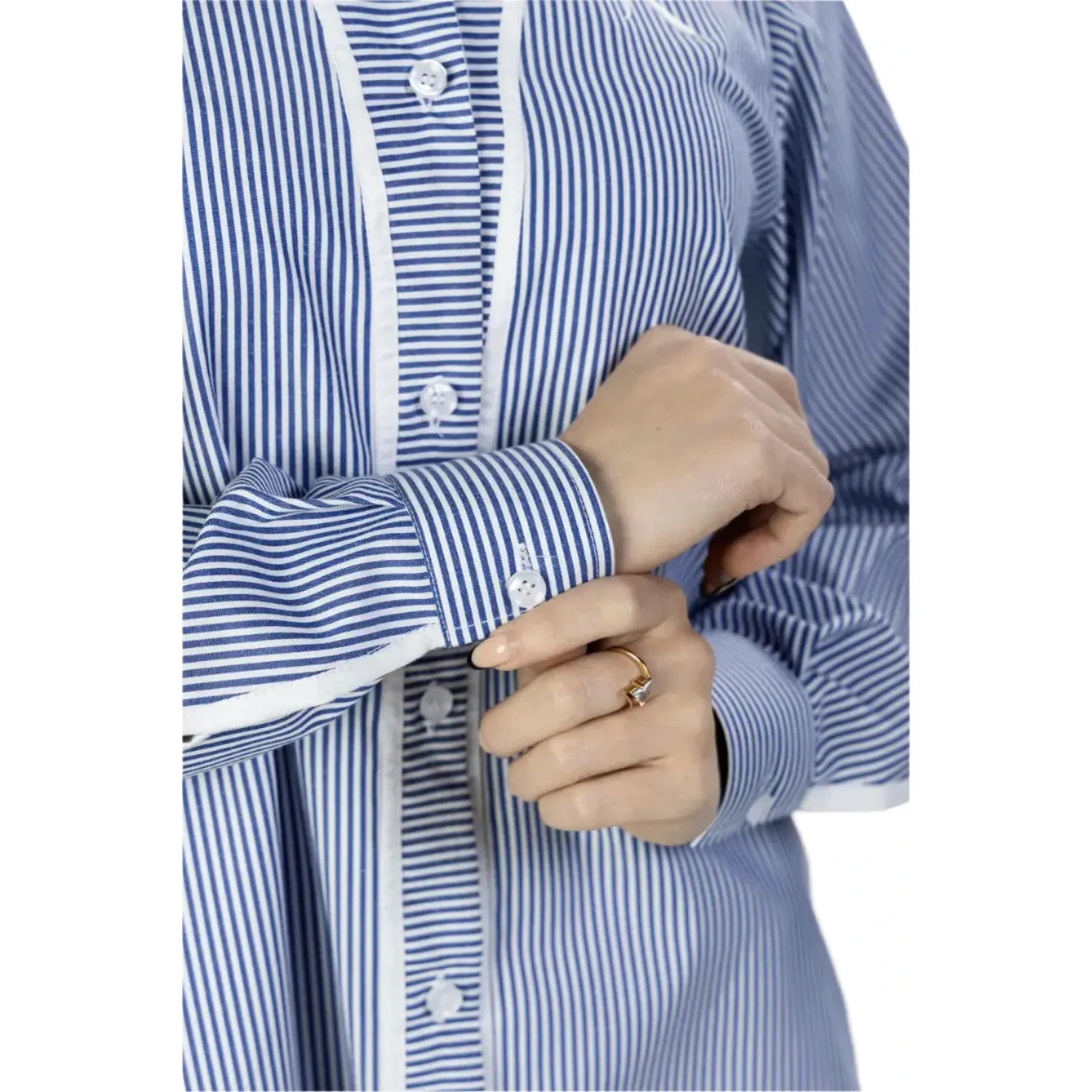 Stripe Shirt Dress | Long Shirt Dress | Janta Kumari