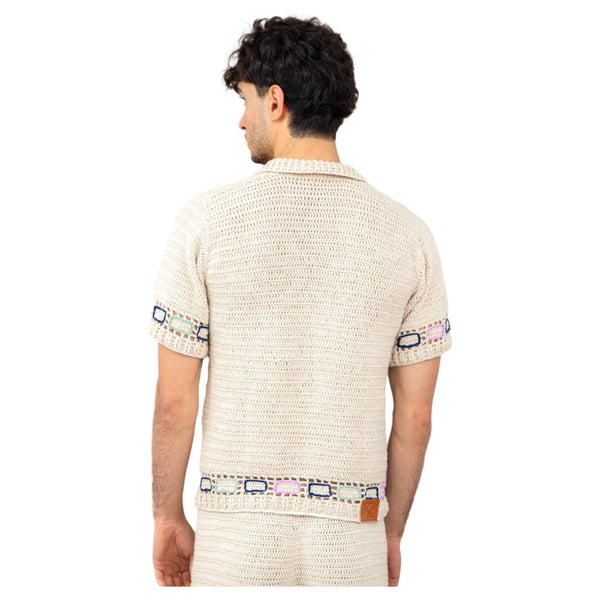 SUNSET CROCHET SHIRT MEN