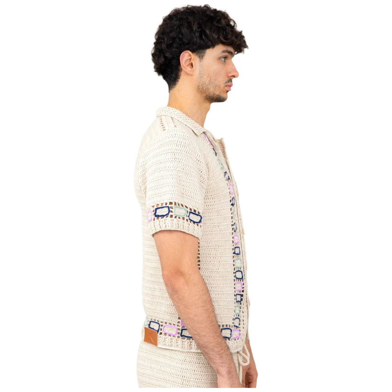SUNSET CROCHET SHIRT MEN