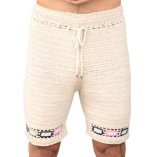 SUNSET CROCHET SHORTS - Janta Kumari 