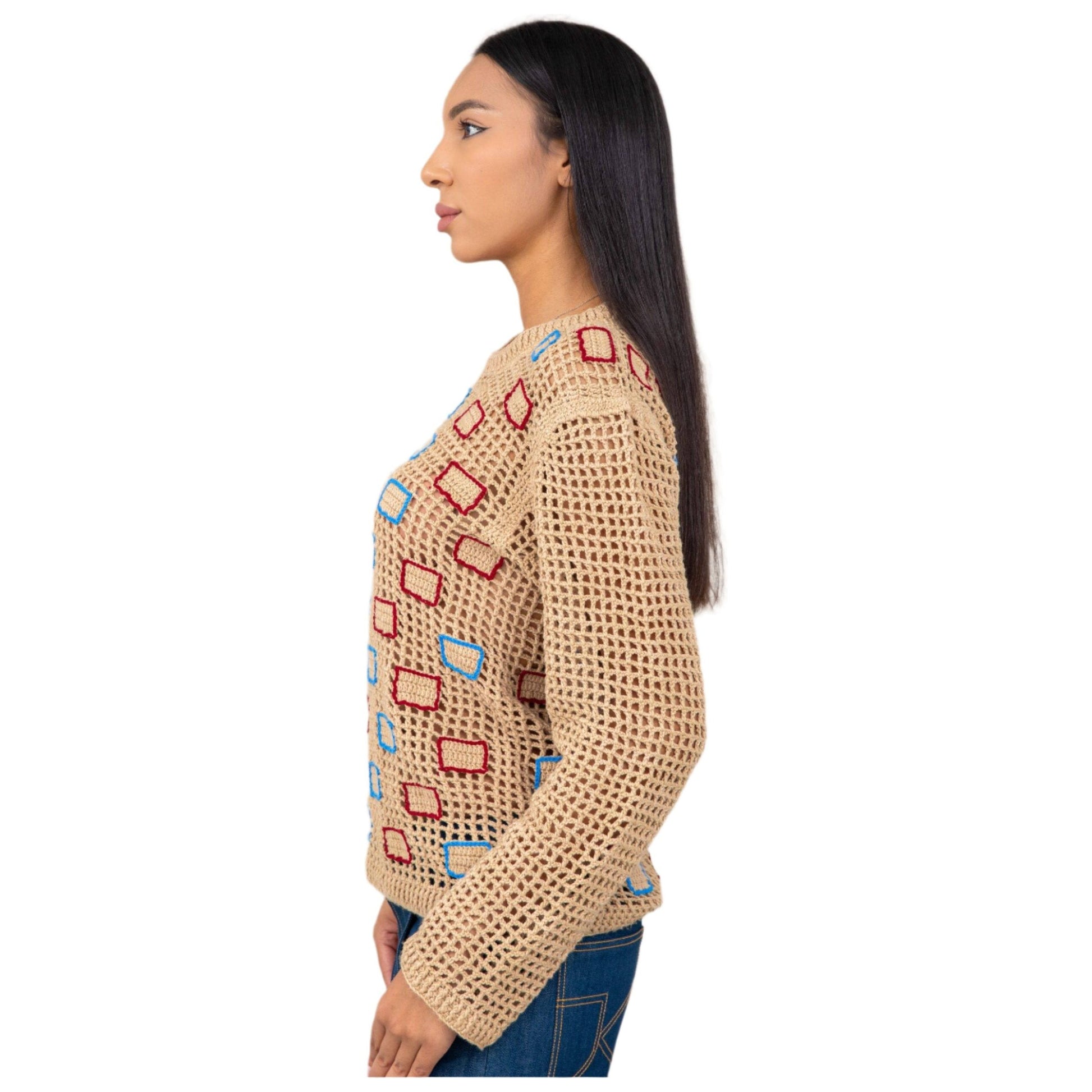 SUNSET CROCHET PULLOVER WOMEN - Janta Kumari 